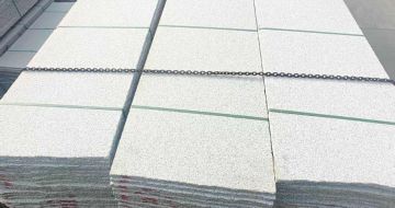 黄冈芝麻白毛板，石材毛板