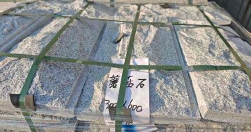 黄冈芝麻白蘑菇石，自然面