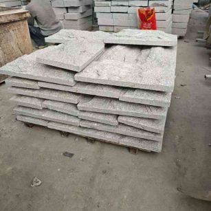 黄冈芝麻白蘑菇石，自然面