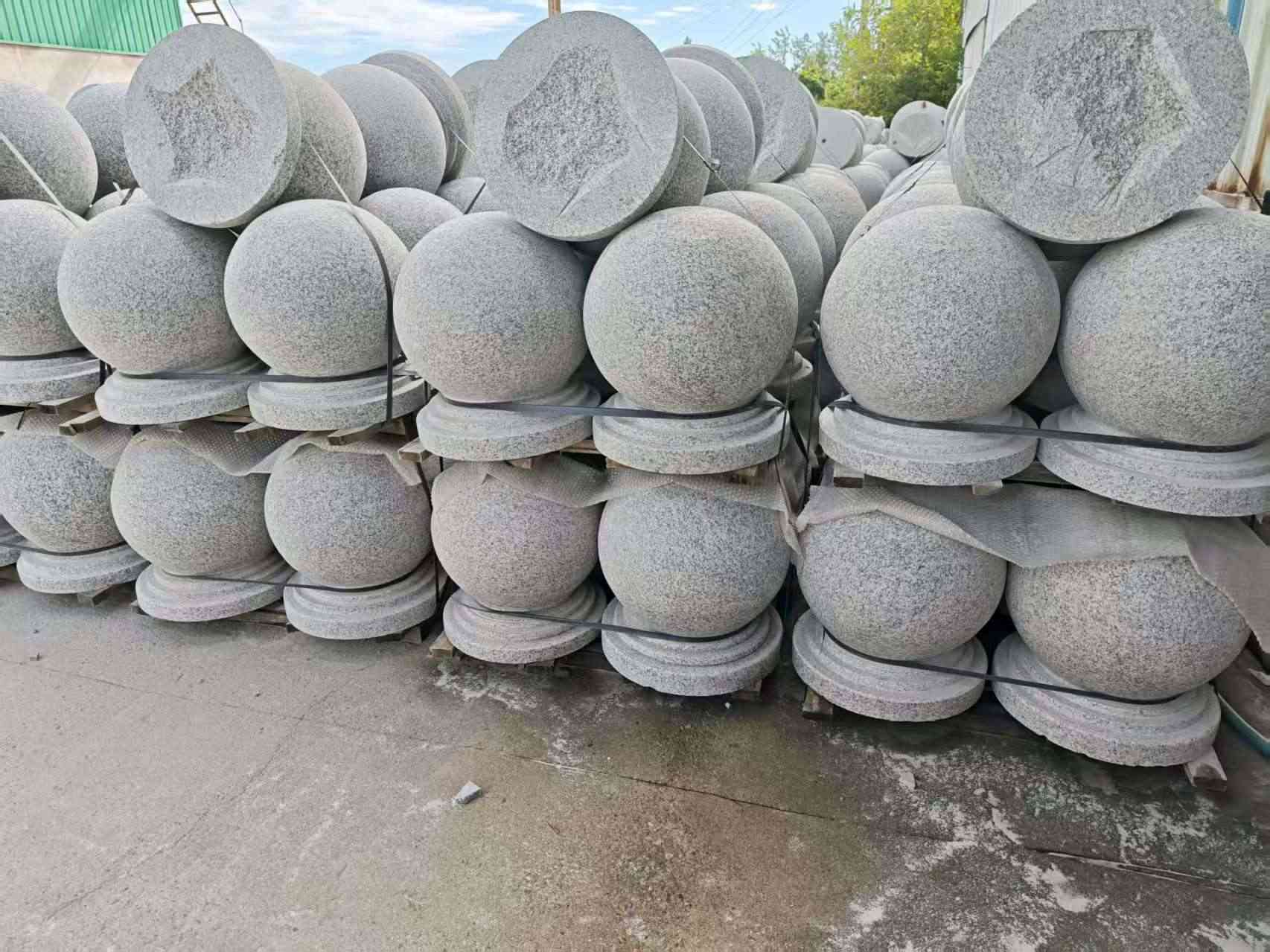 黄冈圆球石球挡车球