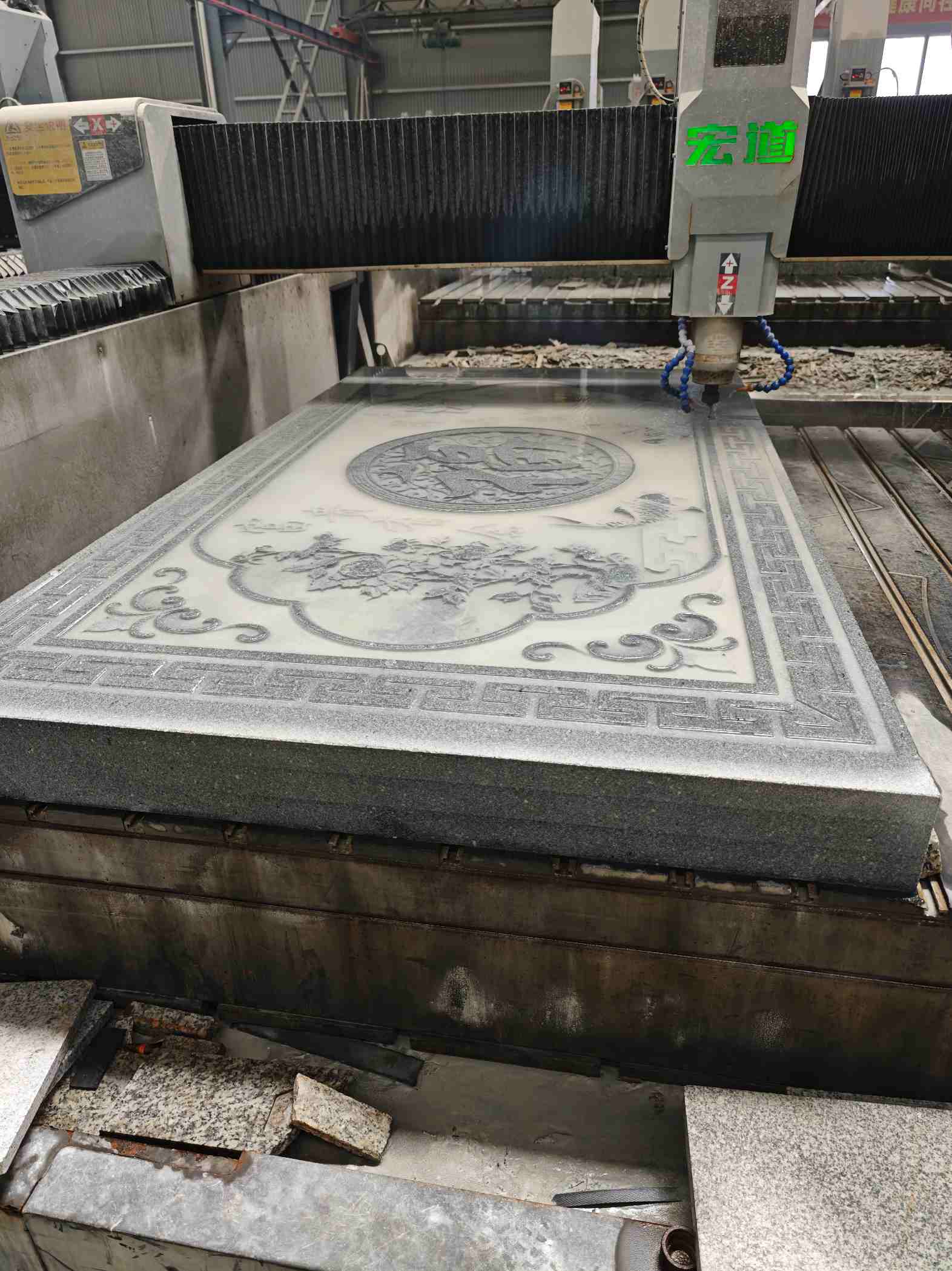 黄冈芝麻灰雕刻版异形雕刻异形定制